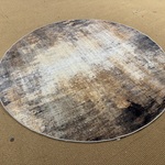 Karpet, meerkleurig, doorsnee 200 cm